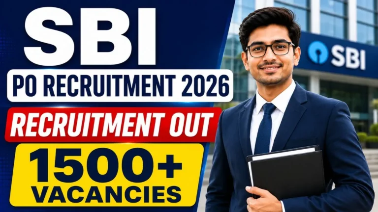 SBI PO Online Form 2026
