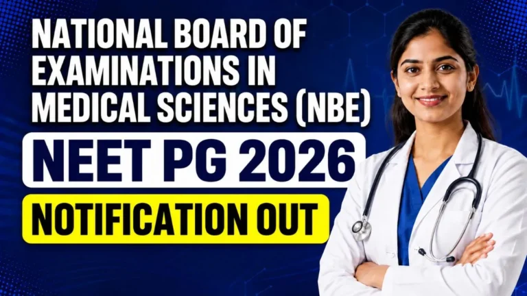 NEET PG Online Form 2026